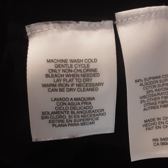 Jones New York Black Bolero Cropped Open Sweater Cardigan Short Sleeve Medium - Picture 12 of 13